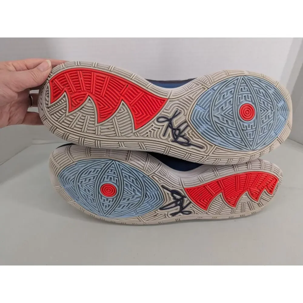 Nike Kyrie 6 Blue White Pink Shoes Size 17
